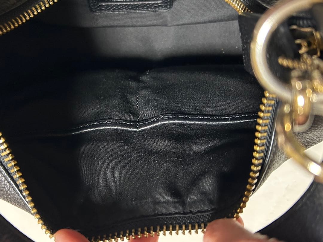 COACH ブラック 2wayショルダーバッグ