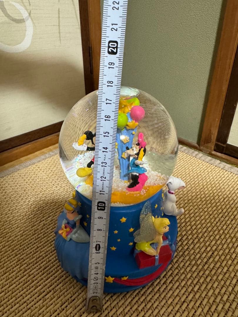 ディズニー　スノードーム　100周年　オルゴール　星に願いを　アメリカ限定　レア