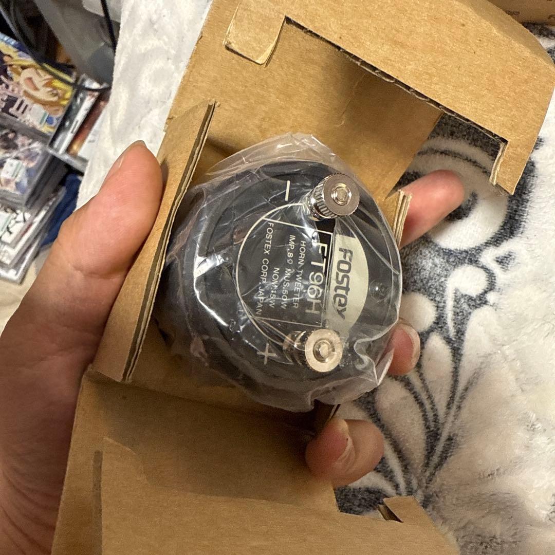 超超超希少 新品未使用 FOSTEX ホーンスーパーツィーター　FT96H ペア