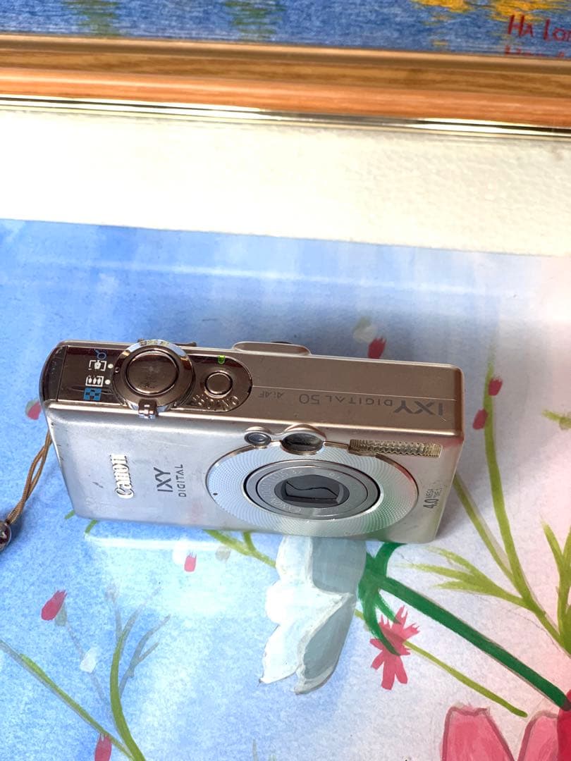 Canon IXY DIGITAL 50 シルバー コンパクトデジタルカメラ