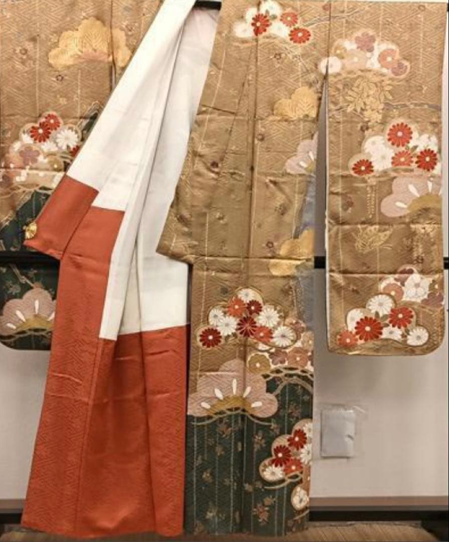 振袖フルセット6点特価　サイズS〜M銀駒刺繍売り切り終了