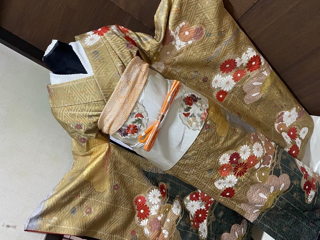 振袖フルセット6点特価　サイズS〜M銀駒刺繍売り切り終了