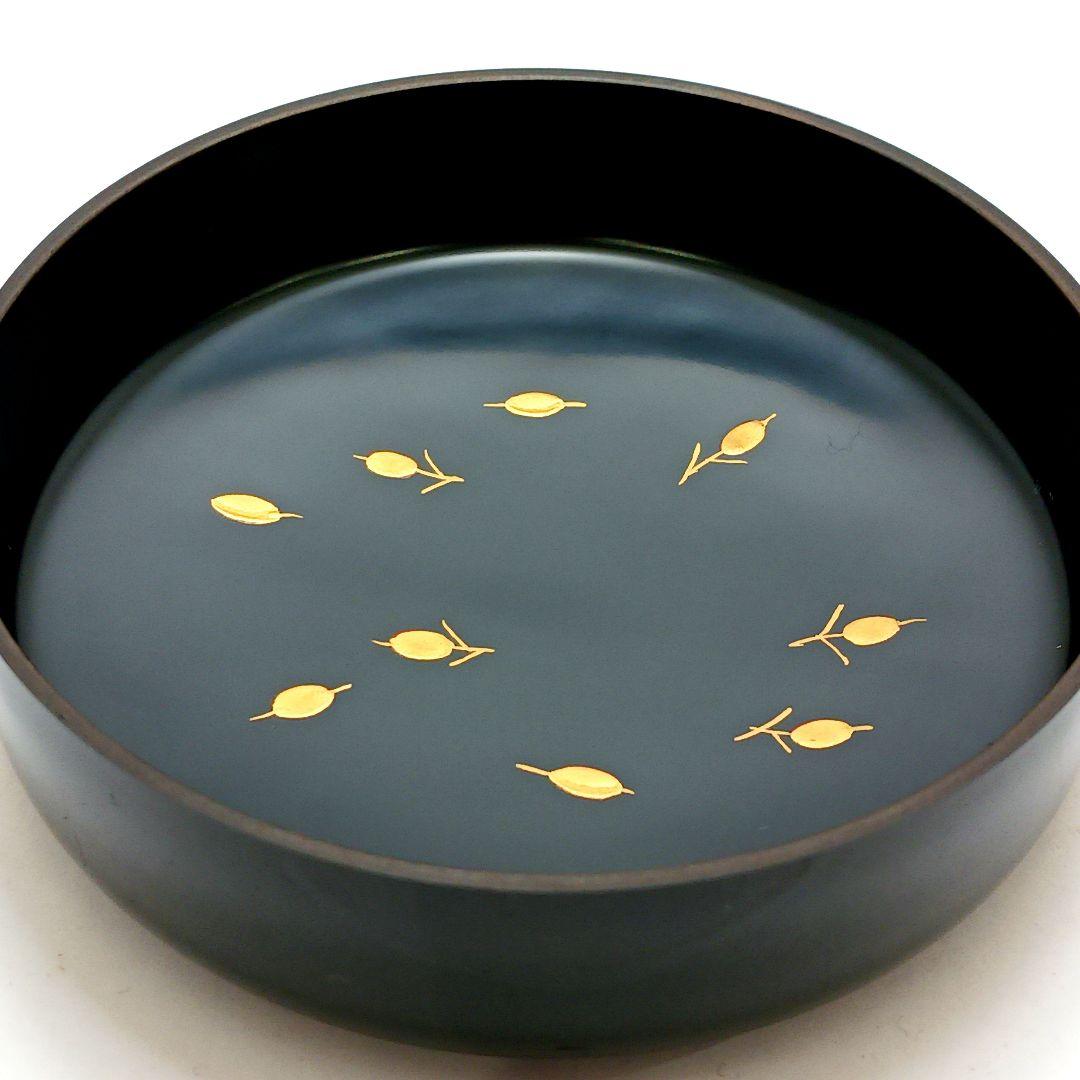 Y3030-9 茶道具 塗師 春仁造 玄々斎好 徳風棗 共箱　ma　YY