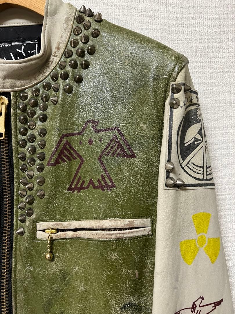 LABRAT×blackmeans D.I.N.Y.#7 鋲ジャン　シングル