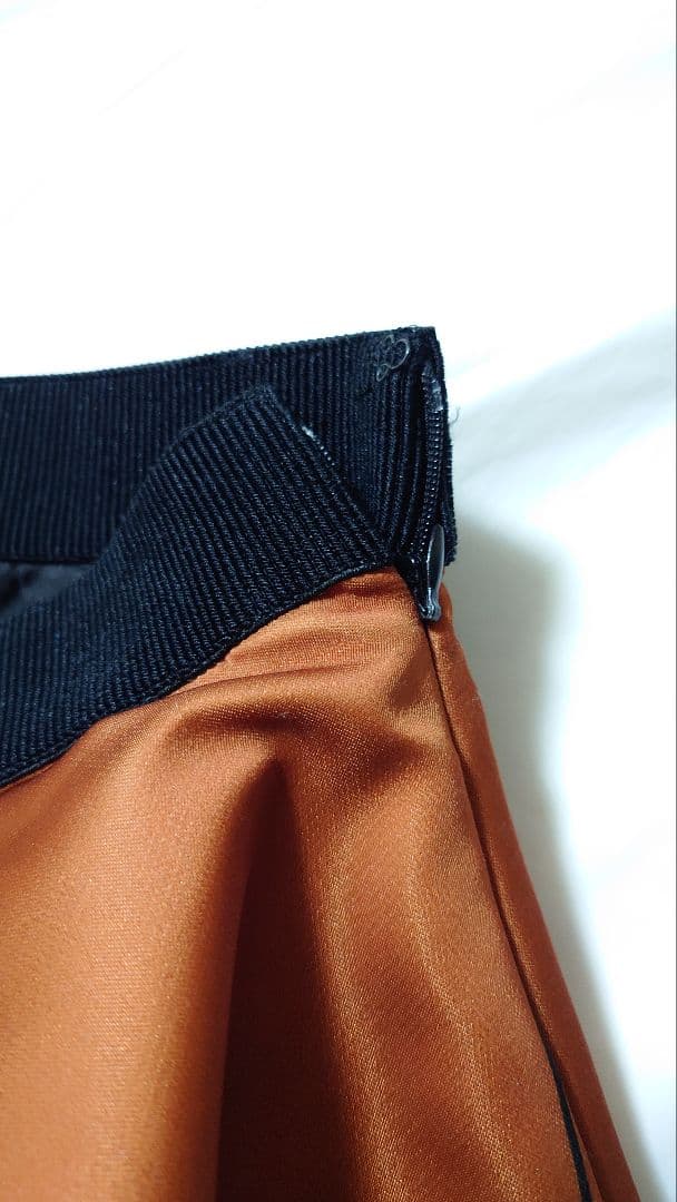 ♪【essence of ANAYI】オレンジ フレアスカート