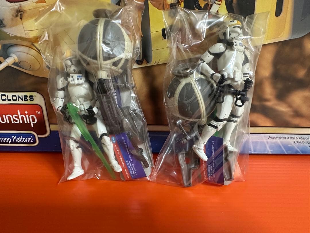 スターウォーズ　エピソード2 クローンの攻撃 リパブリック•ガンシップ 未開封