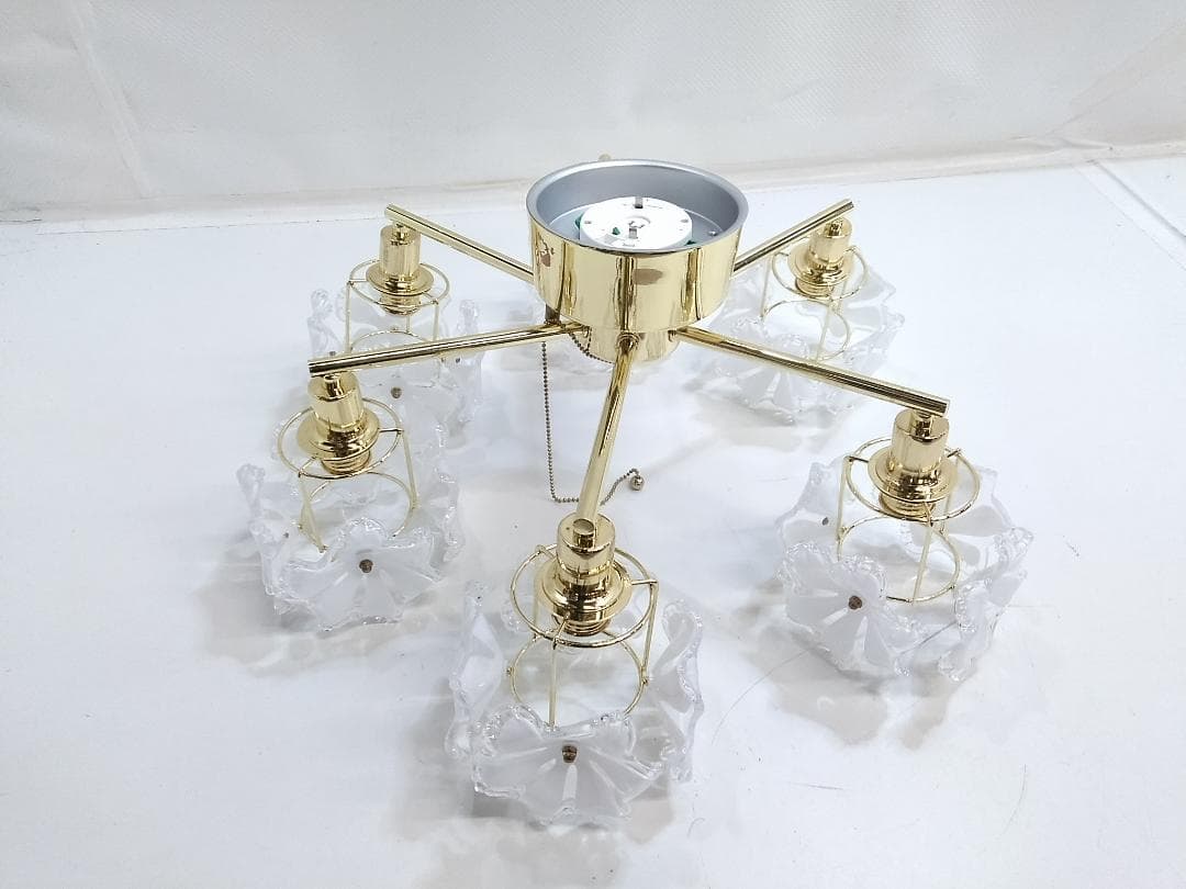 キシマ Kishima シーリングライト シャンデリア フラワー 照明 6灯 ◇