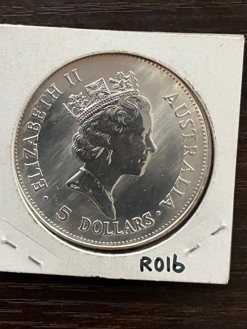 オーストラリア　５ドル　1オンス銀貨