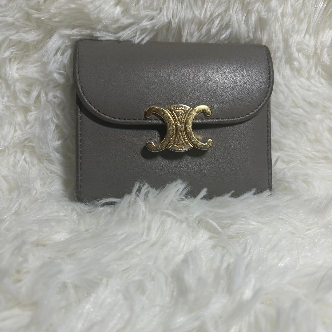 ✨美品✨ CELINE スモール フラップウォレット トリオンフ