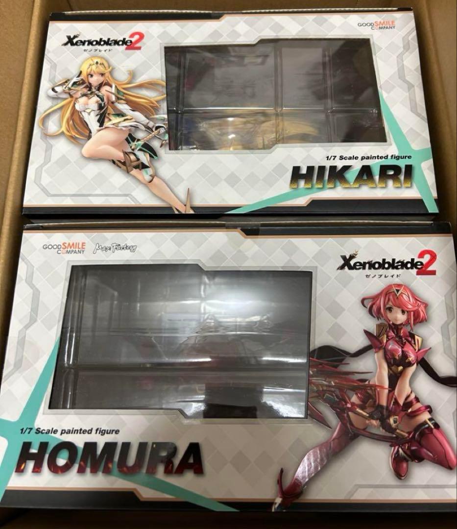 新品未開封 ゼノブレイド2 ホムラ ヒカリ フィギュア ２体