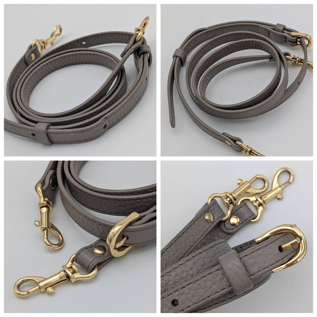 ATAO アミュレット ケリー グレージュ スマホショルダー お財布ポシェット