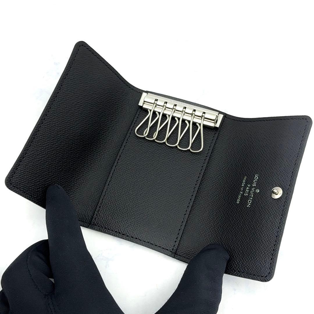 【あつもり】ルイヴィトン キーケース ダミエ グラフィット ミュルティクレ