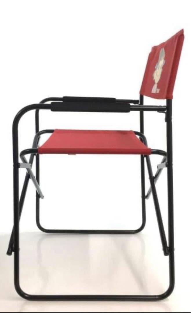 ペコちゃん ディレクターチェア 不二家 高さ約77cm 折りたたみ椅子