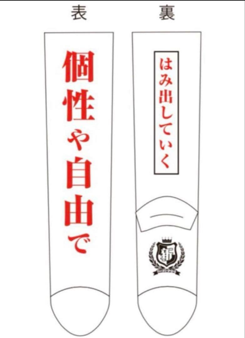 新しい学校のリーダーズ　サイン入り靴下 2018年購入