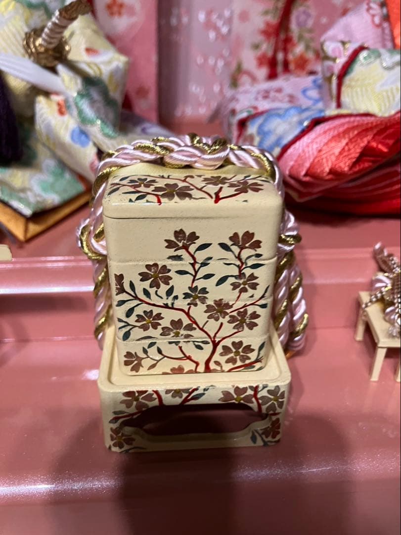 パールピンク 雛人形セット あいり雛　親王飾り