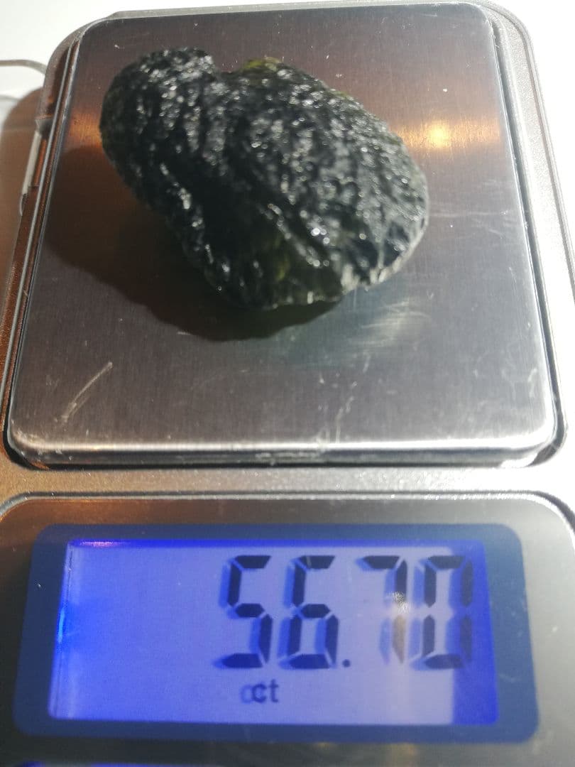 モルダバイト　11グラム　天然ガラス