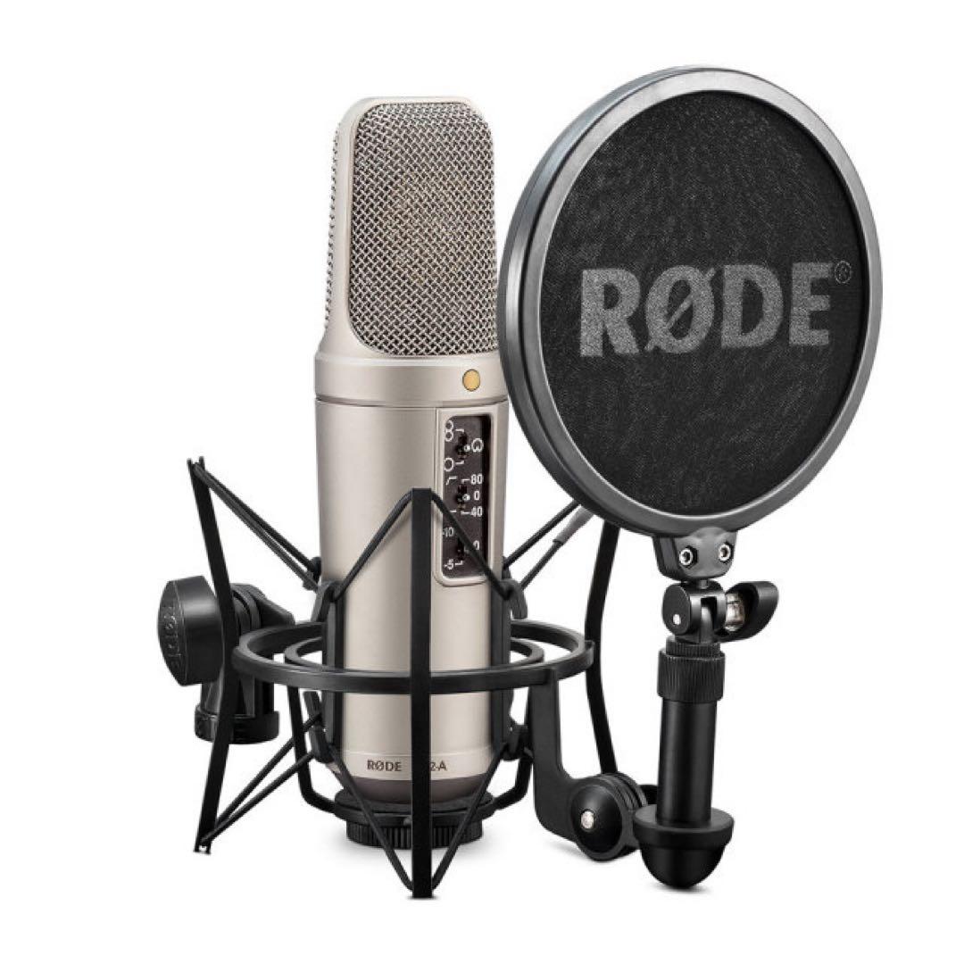 【ジャンク】RØDE NT2-A コンデンサーマイク ポップフィルター付き