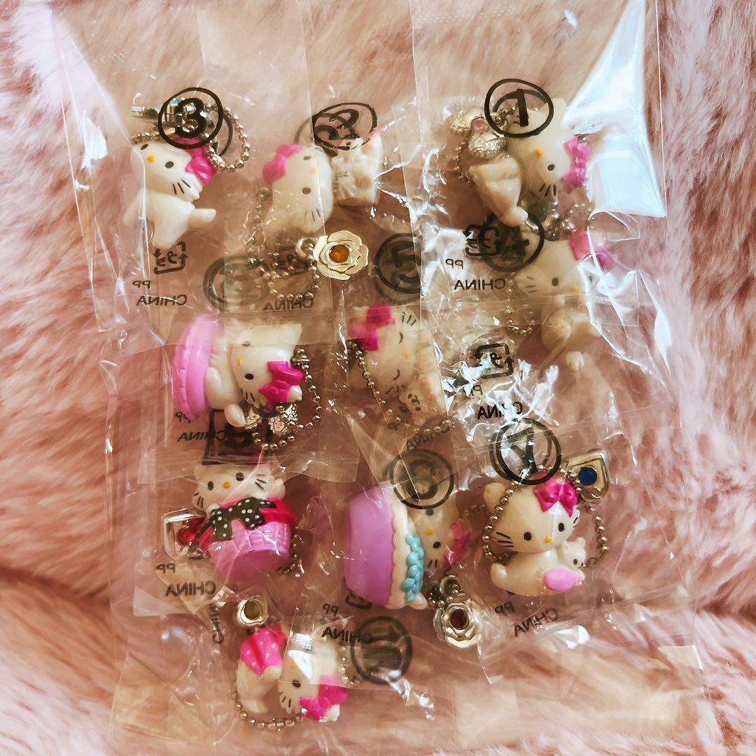 希少レア　チャーミーキティ　マスコット　チャーム付き　2005 サンリオ　レトロ