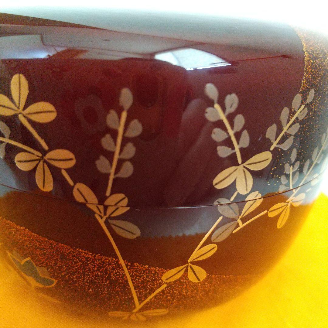 御所の花 「秋」 平棗 山本忠幸作