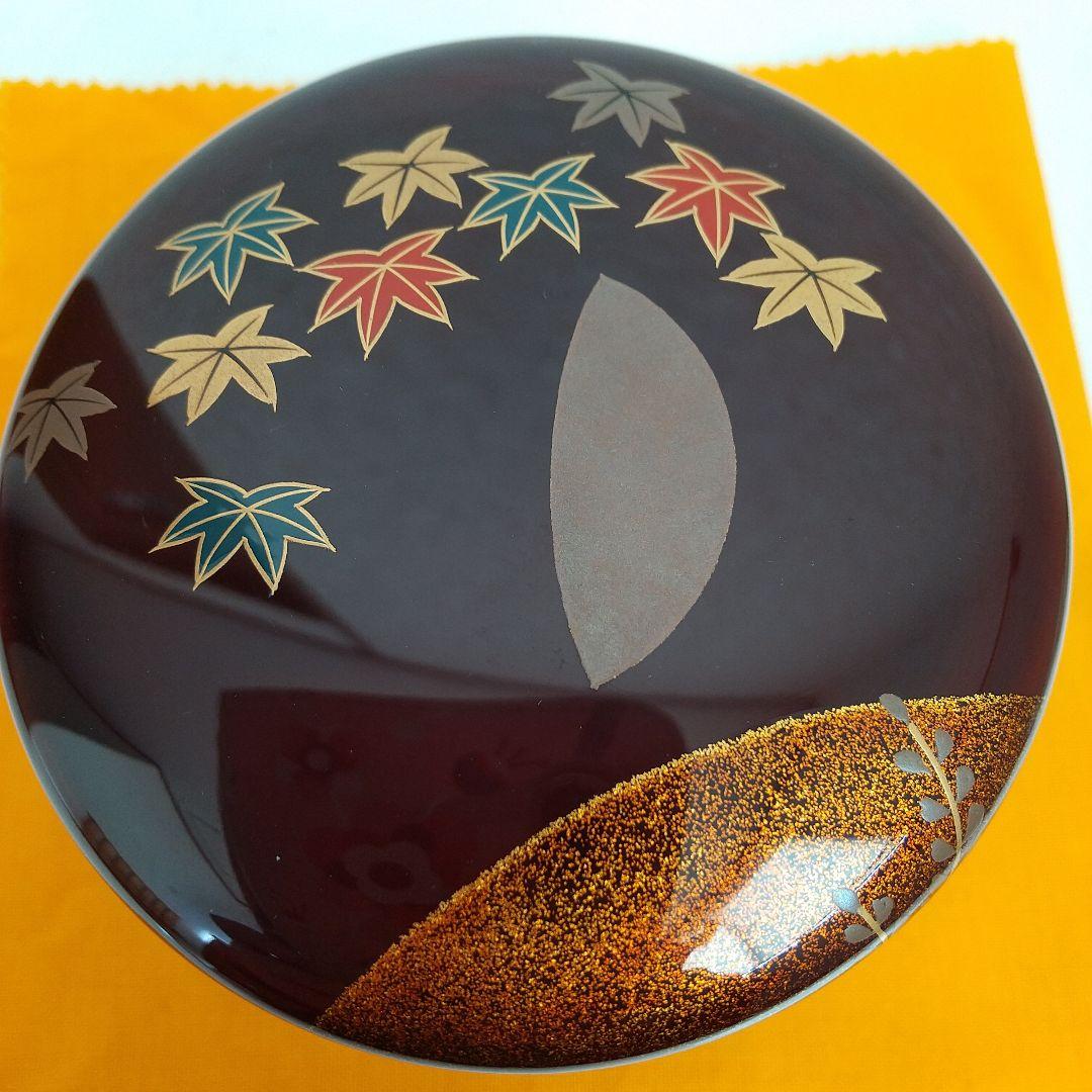 御所の花 「秋」 平棗 山本忠幸作