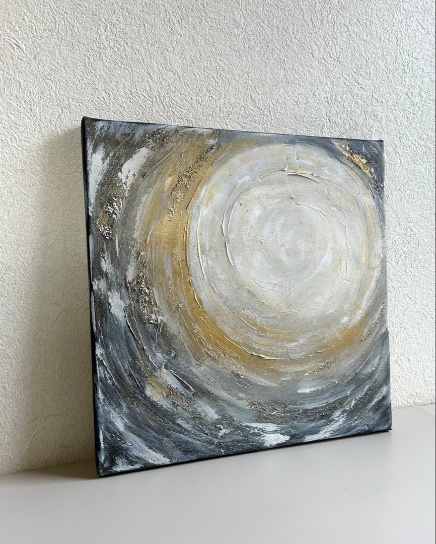 -Texture Art／30cm スクエア N.キャンバスボード a