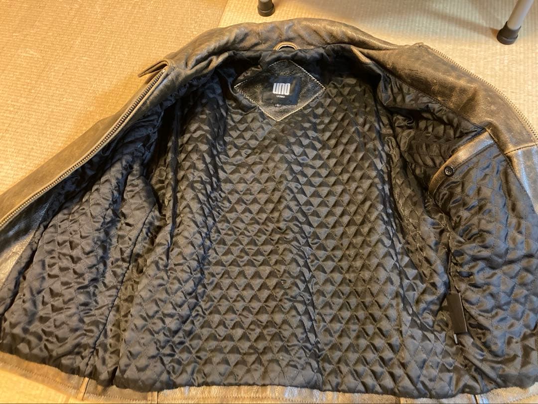 【saharaさん専用】90s uno leather jacket 牛革