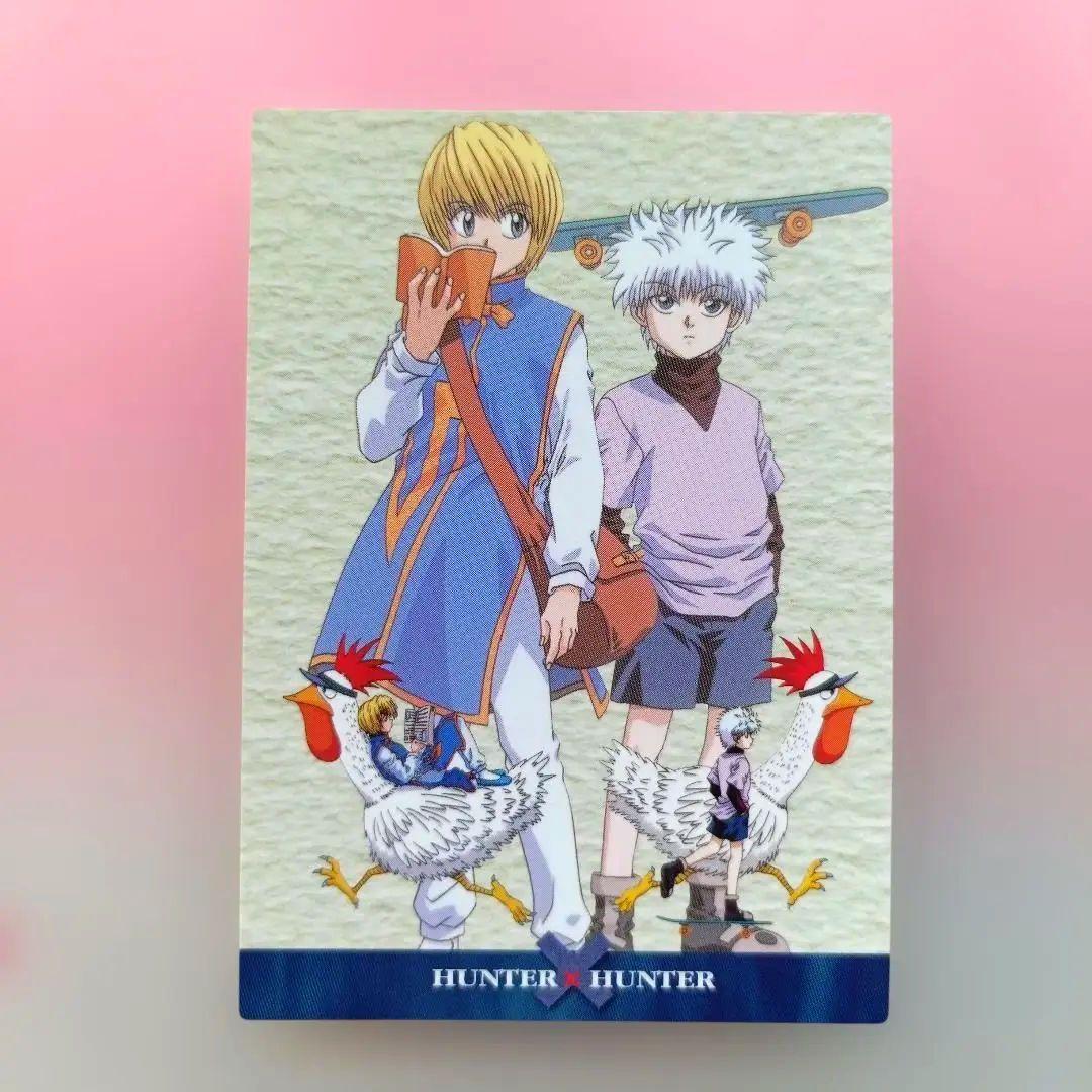 ハンターハンター　カードダスマスターズ　初版　クラピカ　クロロ　キルア