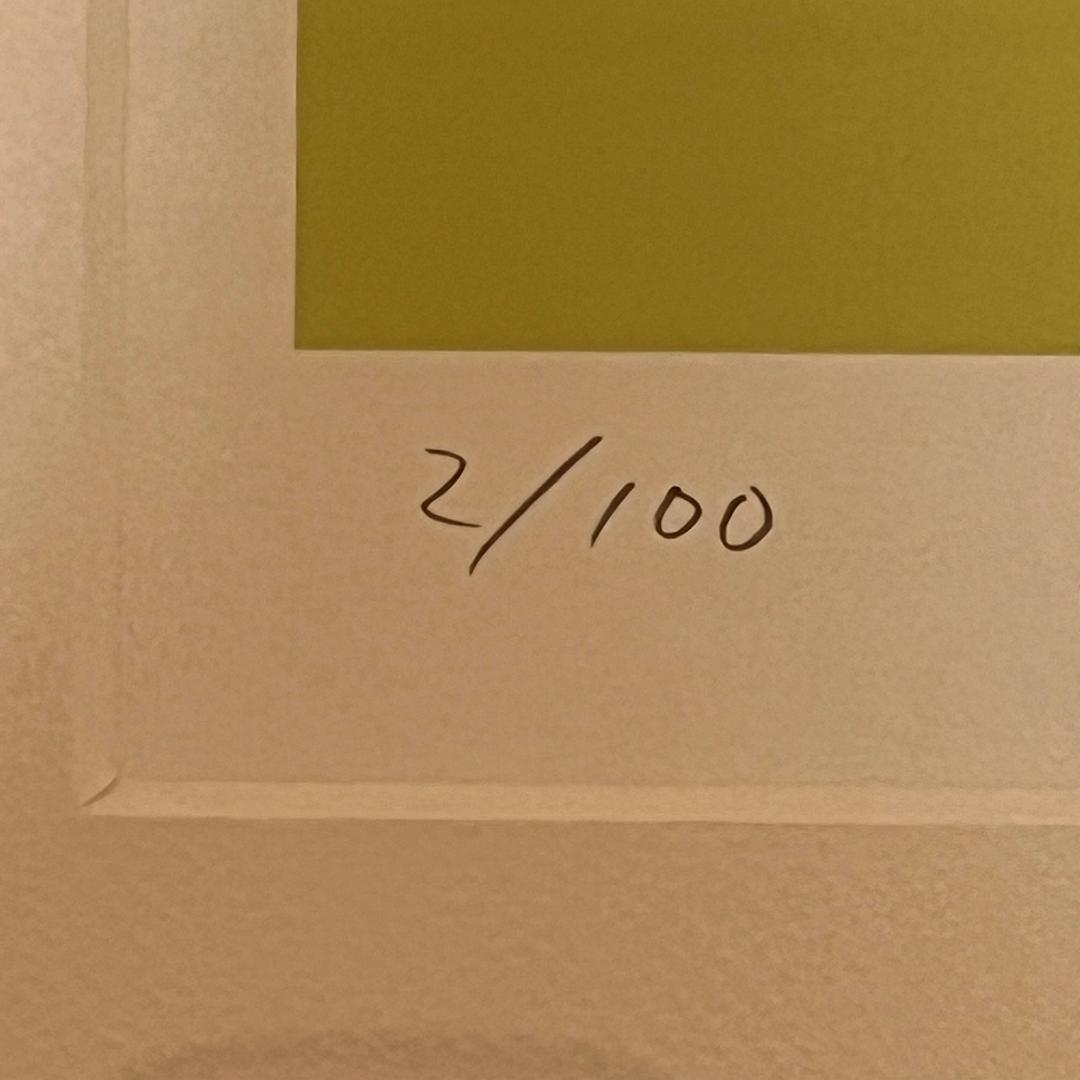 江口寿史版画　『彼女１』（first edition）（2/100）　販売元完売