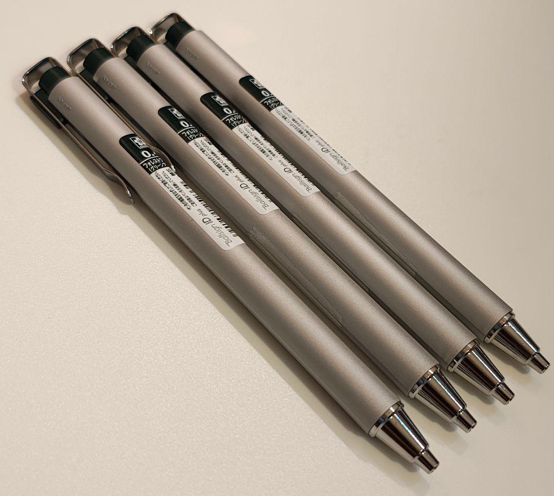 【確認中】サクラクレパス　ボールサイン　iDプラス　0.4mmナイトブラック4本