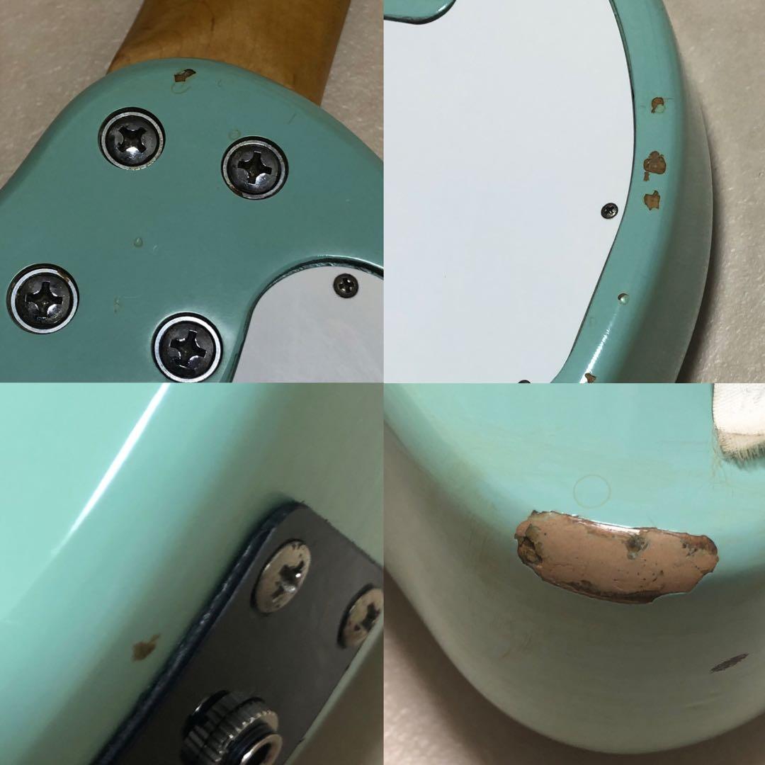 最終値下！【美品】ZO-3 ライトブルー アンプ内蔵ミニギター ヘッドフォン端子