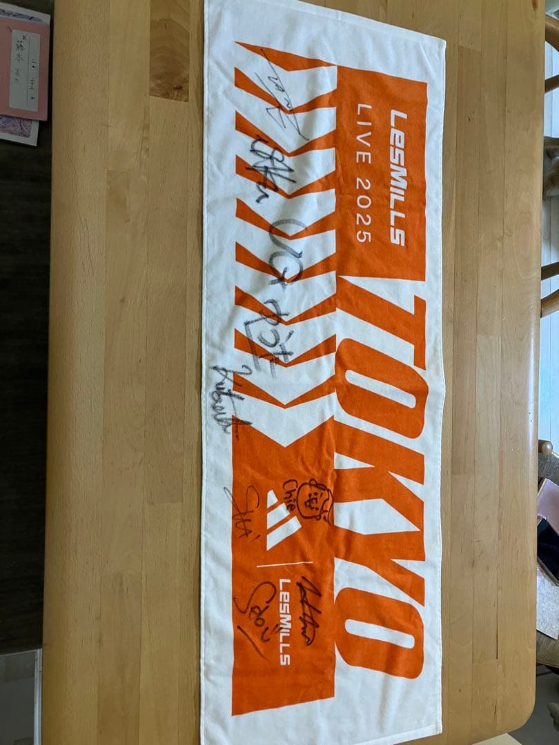 LES MILLS サインタオル TOKYO LIVE 2025 BC2 VIP