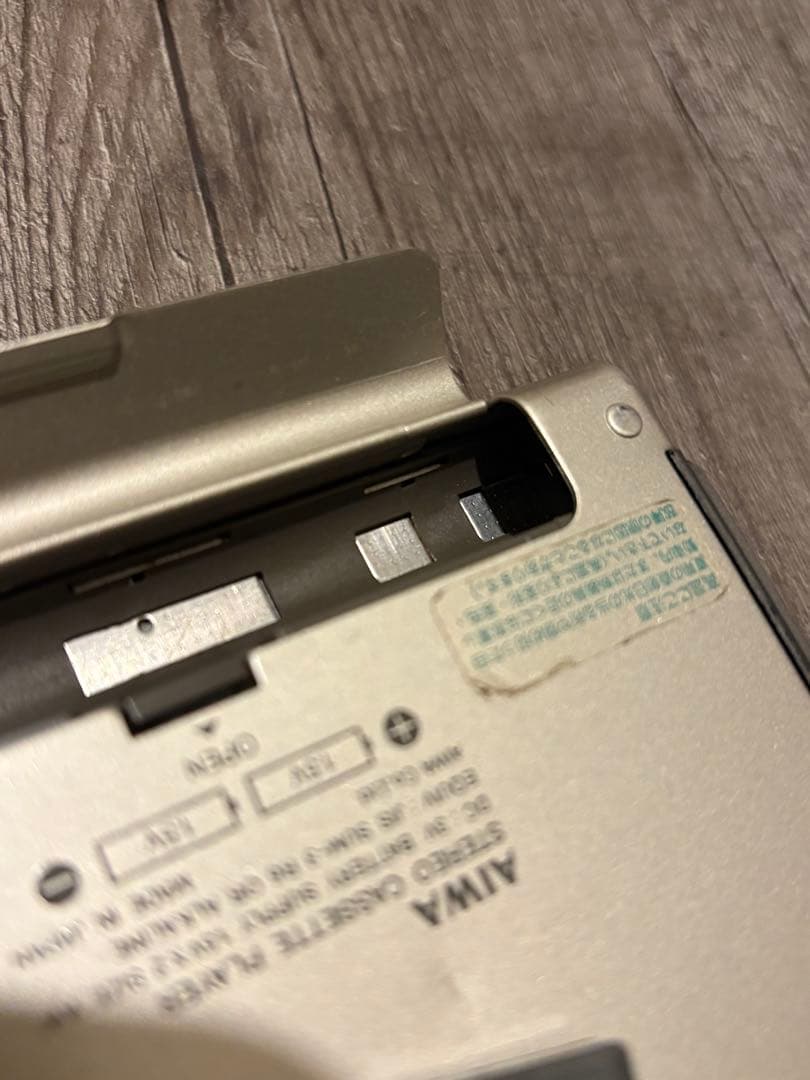 ジャンク AIWA CassetteBoy HS-P2 カセットプレーヤー