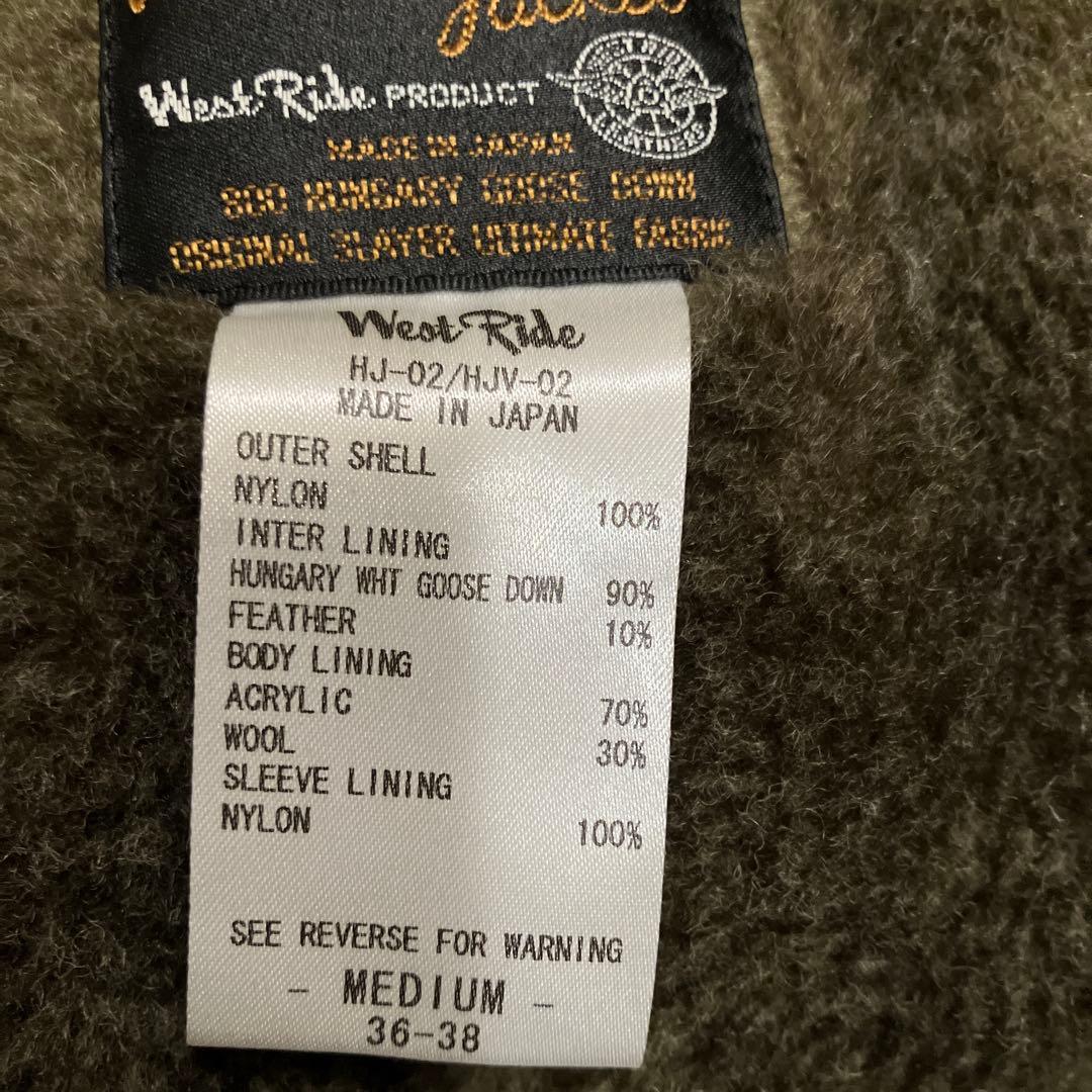 West Ride Racingdown Jacket ブラック　38