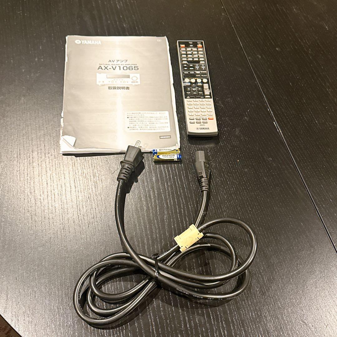 美品YAMAHA AX-V1065 AVアンプ HDMI 動作確認済 リモコン