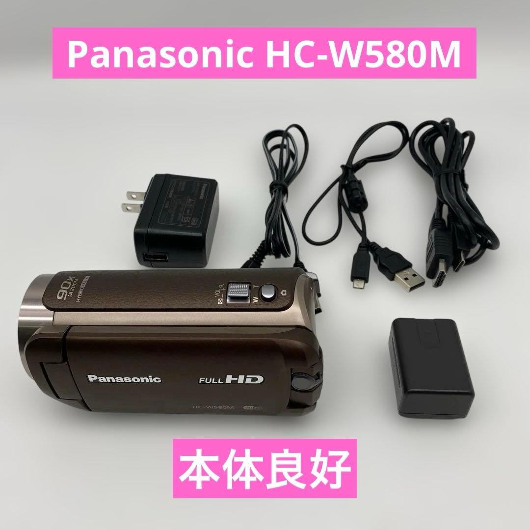 パナソニック HDビデオカメラ W580M ブラウン HC-W580M-T