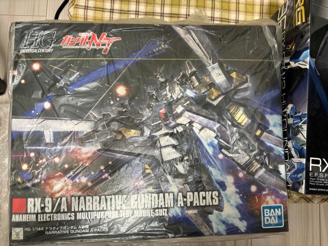 ガンプラまとめ売り宇宙世紀RG 、HGセット5点