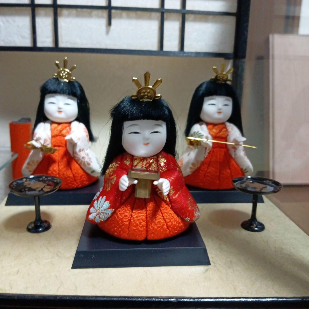 ひな人形　 ガラスケース必要な方　要相談！