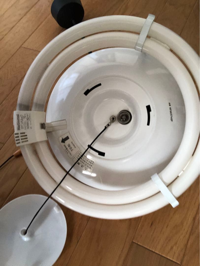 高級和風シーリングライト 木製フレーム　1個　ナショナル　照明器具　和室　蛍光灯