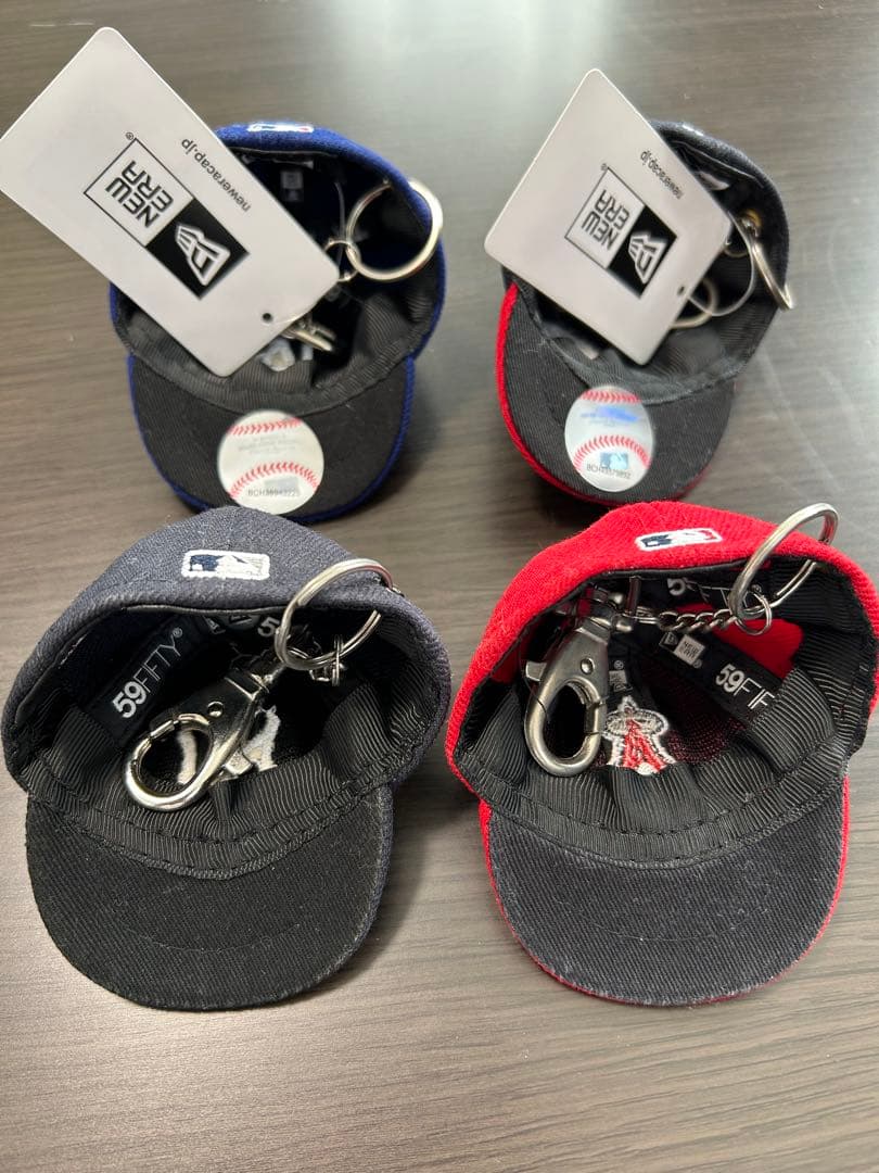大谷翔平 ニューエラミニキャップキーホルダー