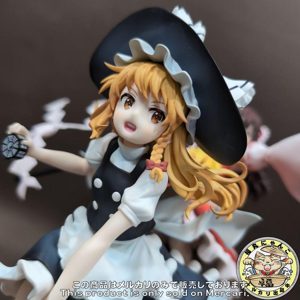 東方project 博麗霊夢 霧雨魔理沙　1/7 フィギュア　アニプレックス