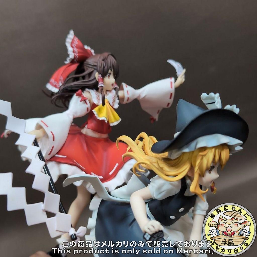 東方project 博麗霊夢 霧雨魔理沙　1/7 フィギュア　アニプレックス