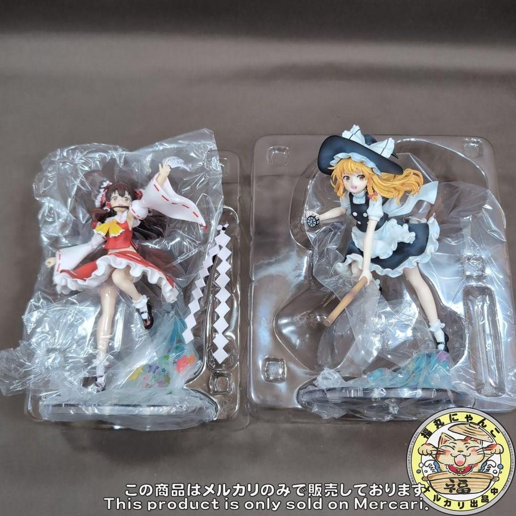 東方project 博麗霊夢 霧雨魔理沙　1/7 フィギュア　アニプレックス