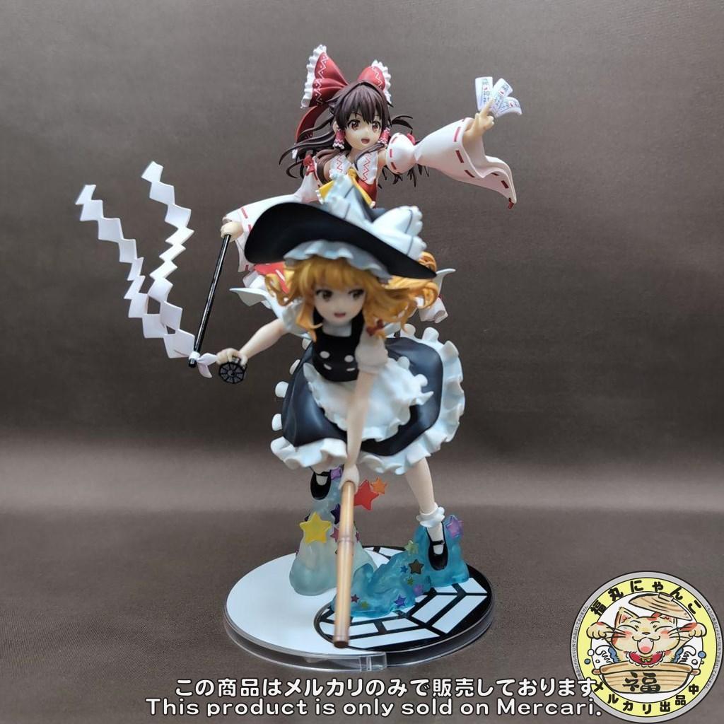 東方project 博麗霊夢 霧雨魔理沙　1/7 フィギュア　アニプレックス