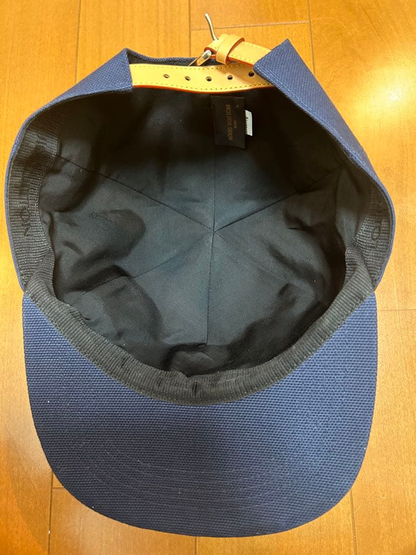 Louis Vuitton ベースボールキャップ ネイビー LVロゴ 刺繍　M