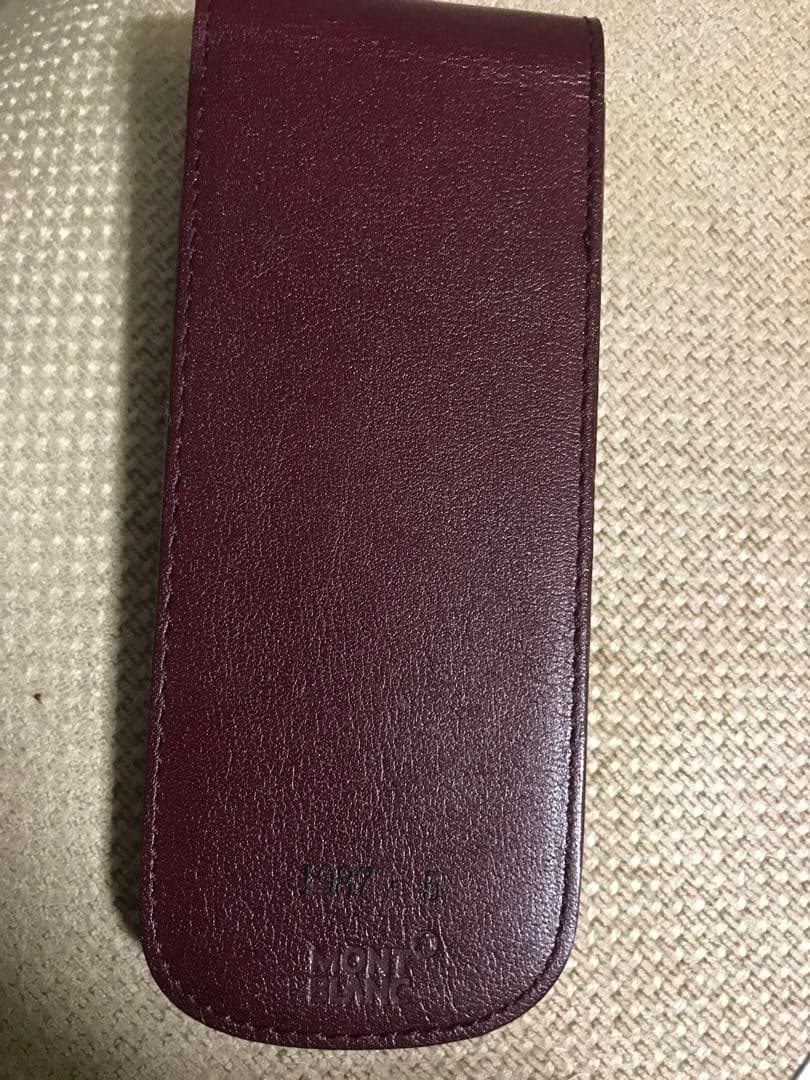 モンブラン　MONBLANC ヴィンテージ　昭和　レトロ　ペンケース　未使用