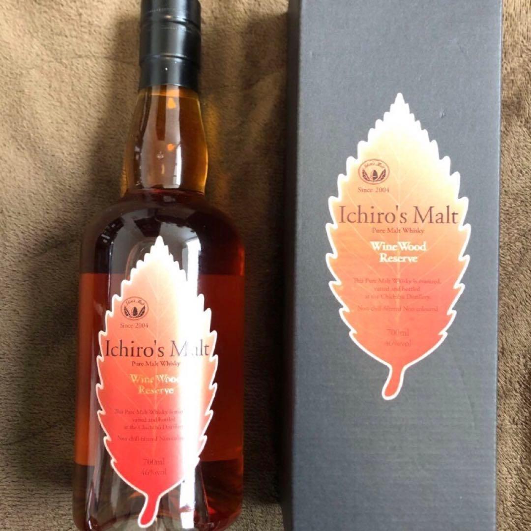[人気] イチローズモルトワインウッドリザーブ700ml 46% [新品未開封]