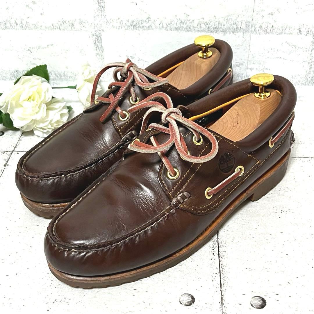 【 ティンバーランド】3eye クラシックラグデッキシューズ♡ブラウン25.5