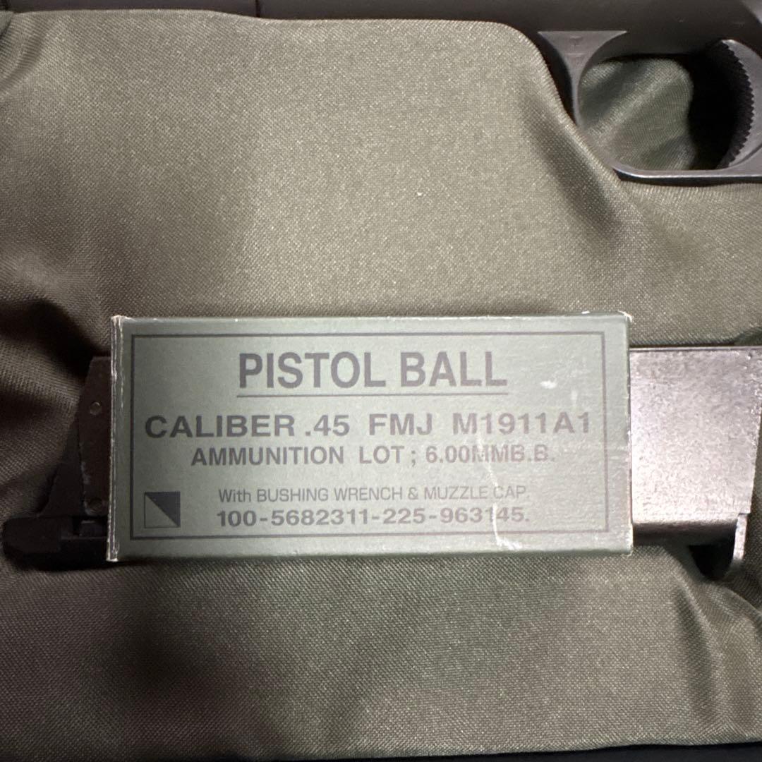 M1911A1 COLT GOVERNMENT モデルガン