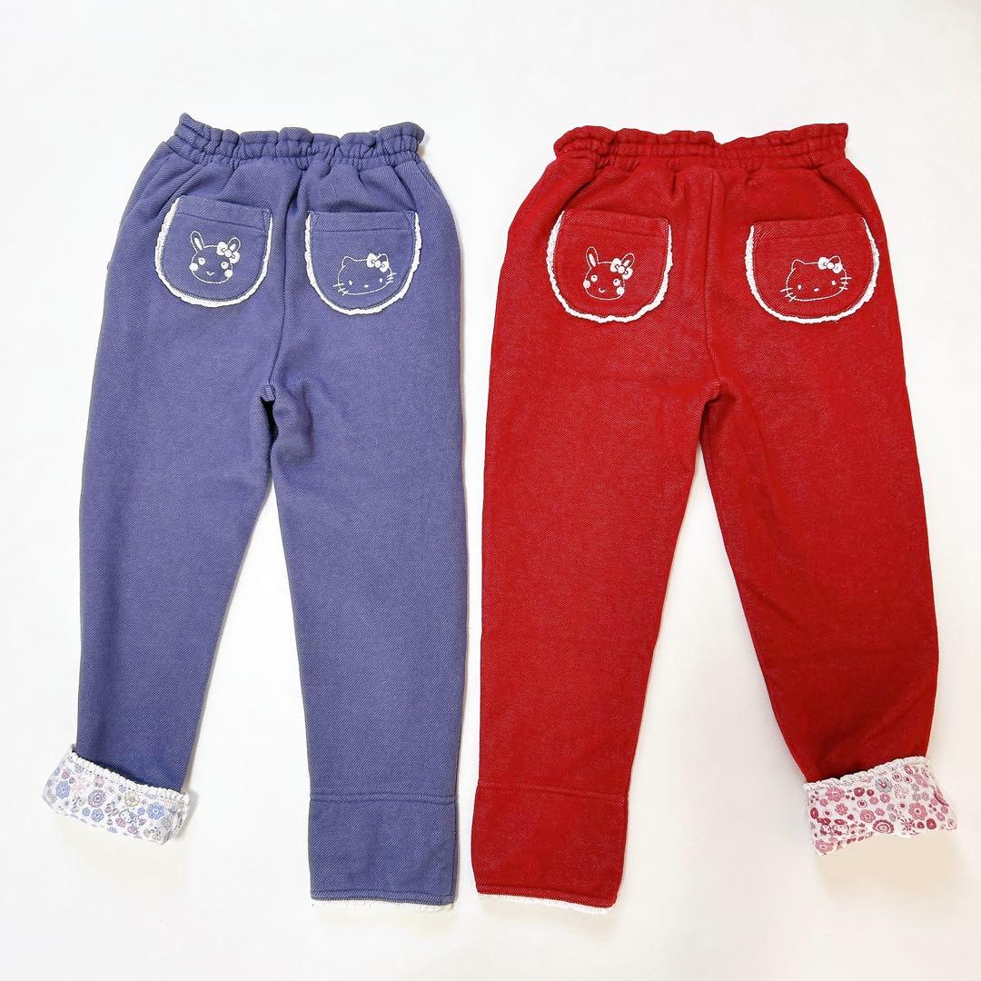 【クーラクール】キティコラボෆ‪10点トップスෆ‪パンツセット 110cm