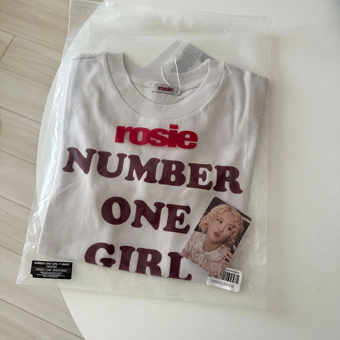 rosie NUMBER ONE GIRL Tシャツ フォトカード付き